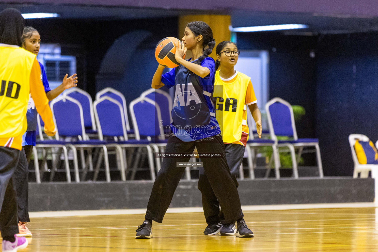 Day4 of 24th Interschool Netball Tournament 2023 was held in Social Center, Male', Maldives on 30th October 2023. Photos: Nausham Waheed / images.mv