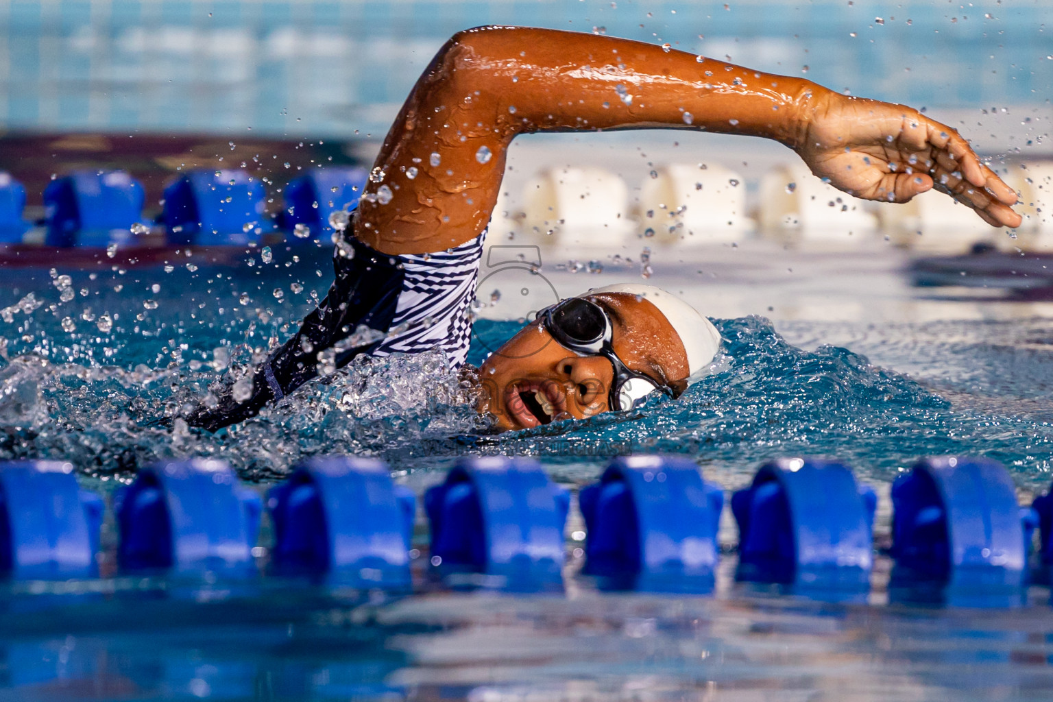 Day 1 of National Swimming Championship 2024 held in Hulhumale', Maldives on Friday, 13th December 2024. Photos: Nausham Waheed / images.mv