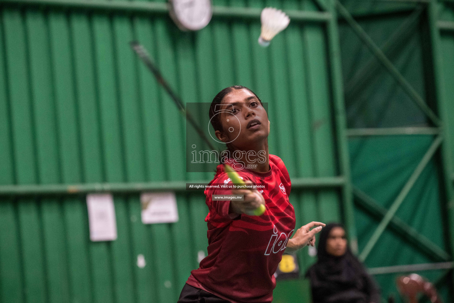 Day 4 of Badminton association mixed group championship 2021 held in Male', Maldives Photos by Nausham Waheed