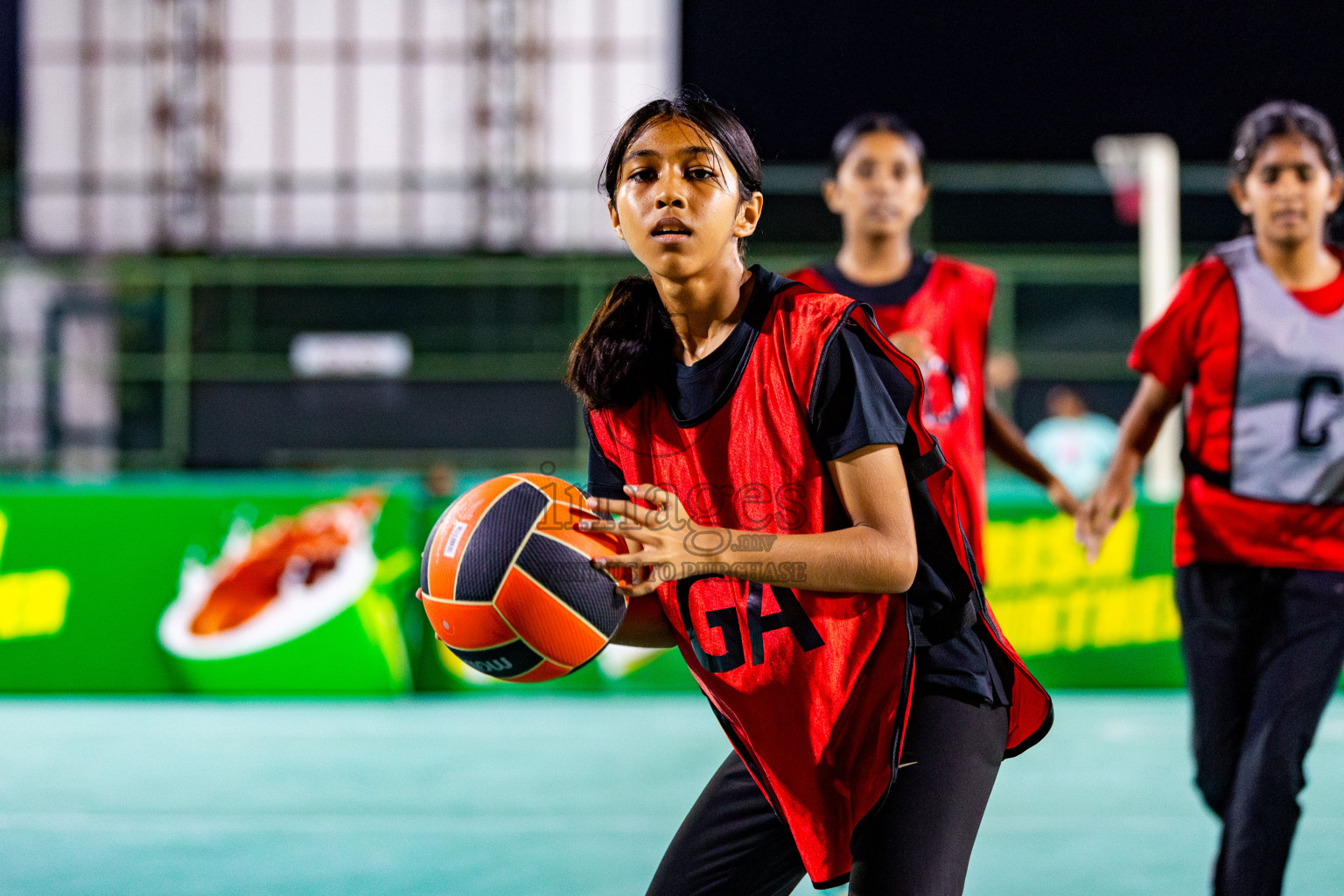 Day 3 of MILO 3x3 Netball Challenge 2024 was held in Ekuveni Netball Court at Male', Maldives on Saturday, 16th March 2024. Photos: Nausham Waheed / images.mv