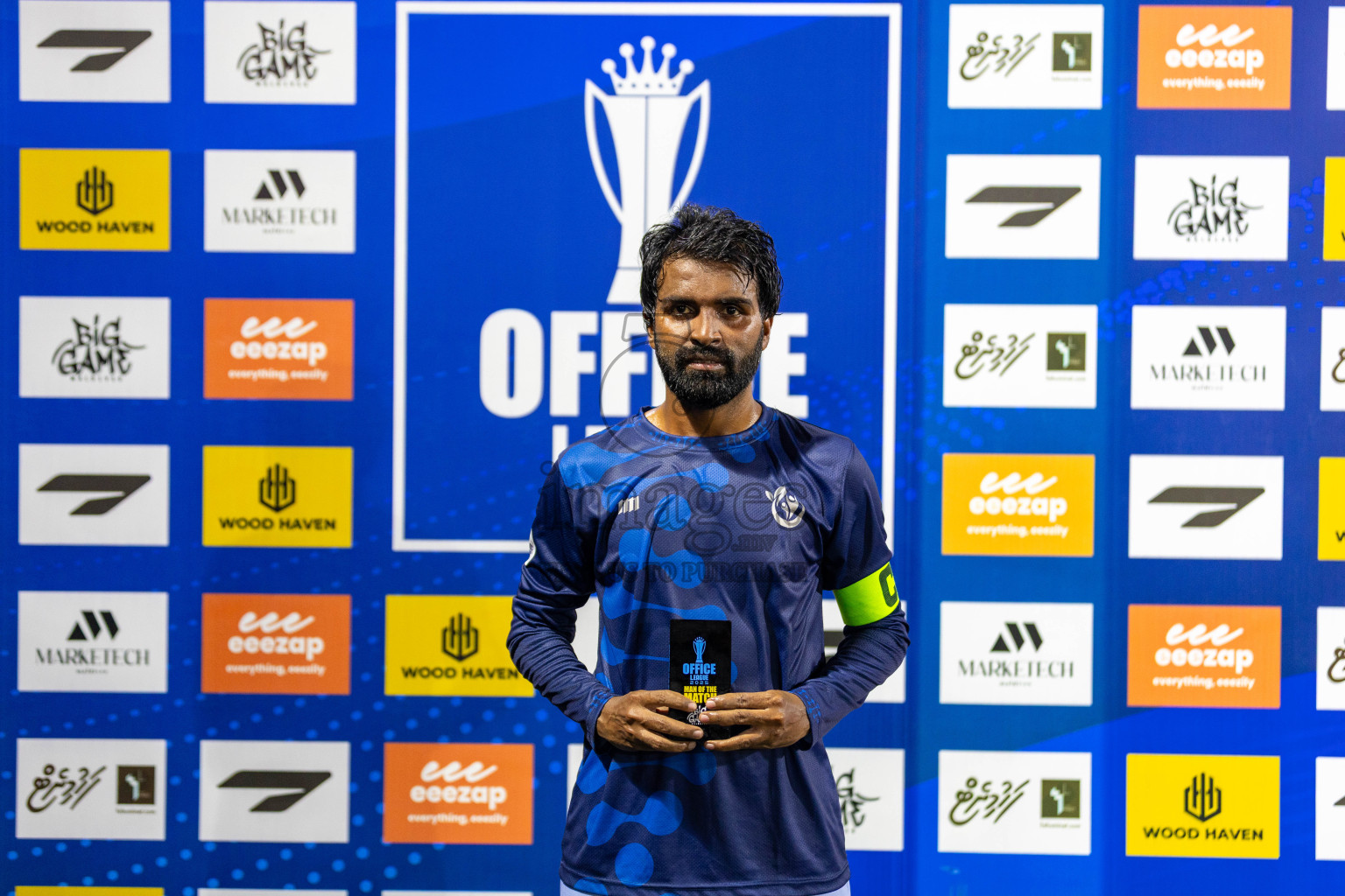 Hulhumale Hospital vs Club Male City in Day 11 of Office League 2025 was held on Saturday, 26th April 2025 in Hulhumale', Maldives. Photos: Mohamed Mahfooz Moosa / images.mv