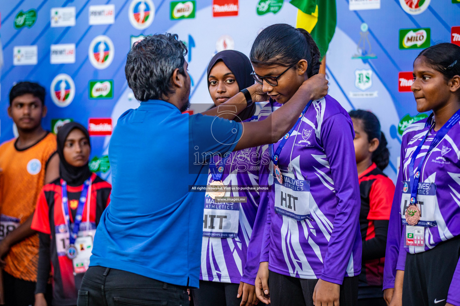 Day 5 of Inter-School Athletics Championship held in Male', Maldives on 27th May 2022. Photos by:Maanish / images.mv