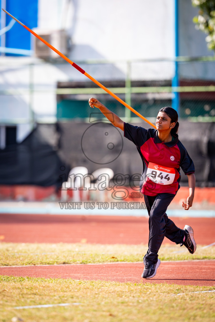 Day 3 of Inter-school Athletics Championship 2025 held in Ekuveni Synthetic Track, Male', Maldives on Wednesday, 08th October 2025. Photos by: Nausham Waheed / Images.mv