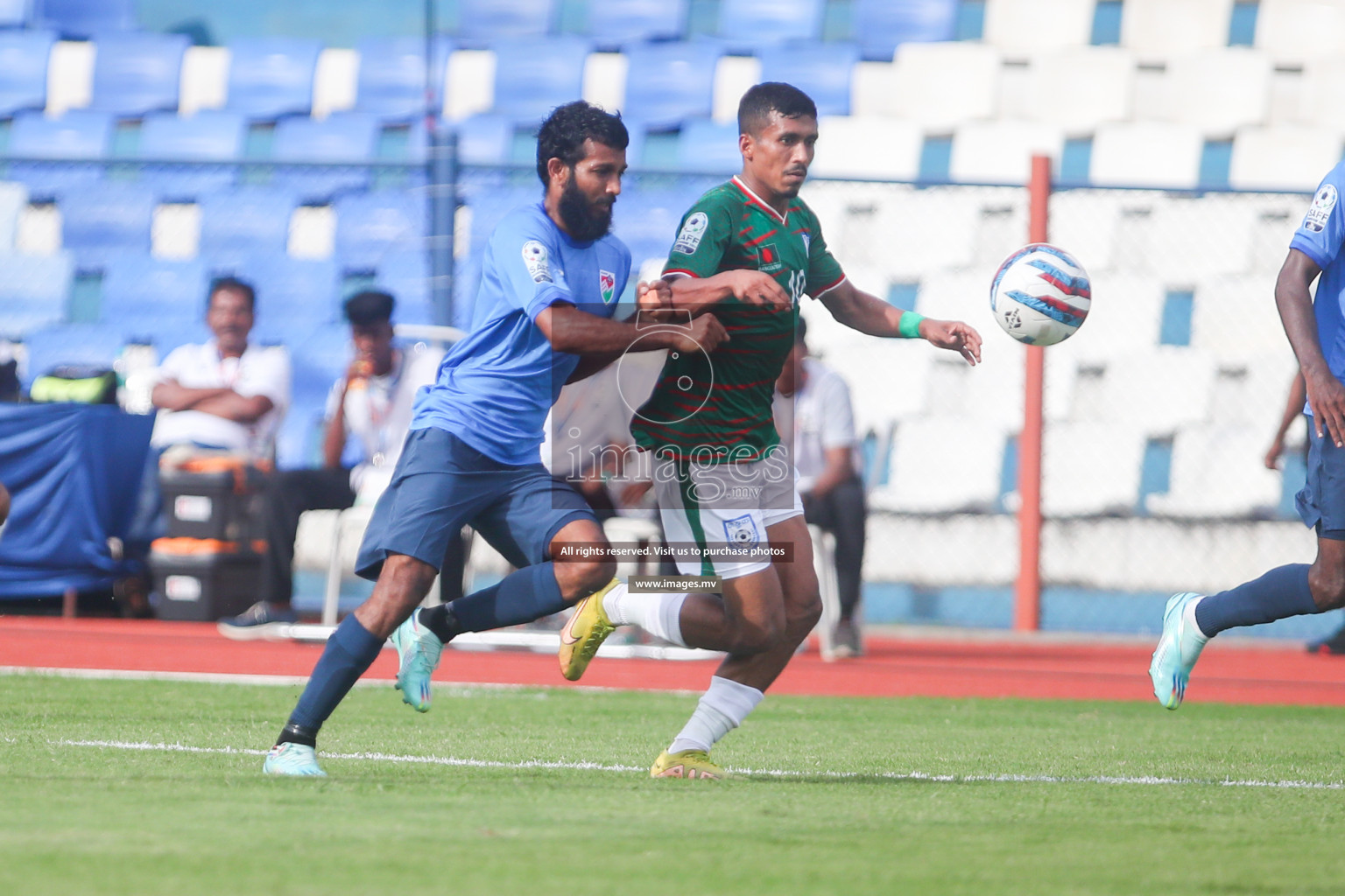 Bangladesh vs Maldives in SAFF Championship 2023 held in Sree Kanteerava Stadium, Bengaluru, India, on Saturday, 25th June 2023. Photos: Nausham Waheed, Hassan Simah / images.mv