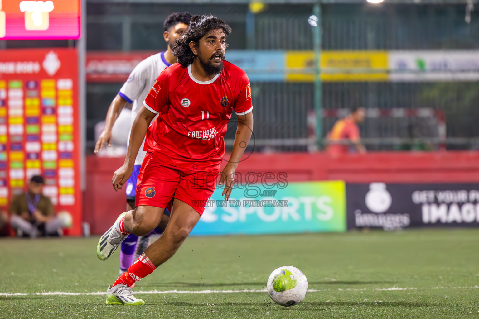 F Dharanboodhoo vs F Bilehdhoo in Day 24 of Golden Futsal Challenge 2024 was held on Wednesday , 7th February 2024 in Hulhumale', Maldives
Photos: Ismail Thoriq / images.mv