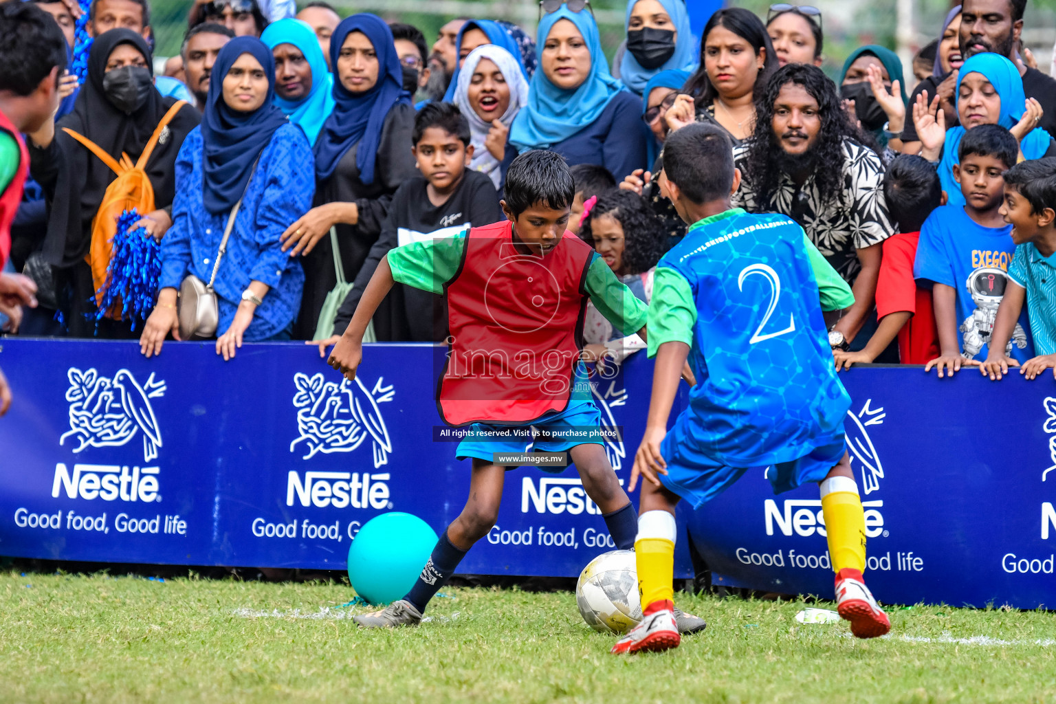 Day 4 of Milo Kids Football Fiesta 2022 was held in Male', Maldives on 22nd October 2022. Photos: Nausham Waheed / images.mv