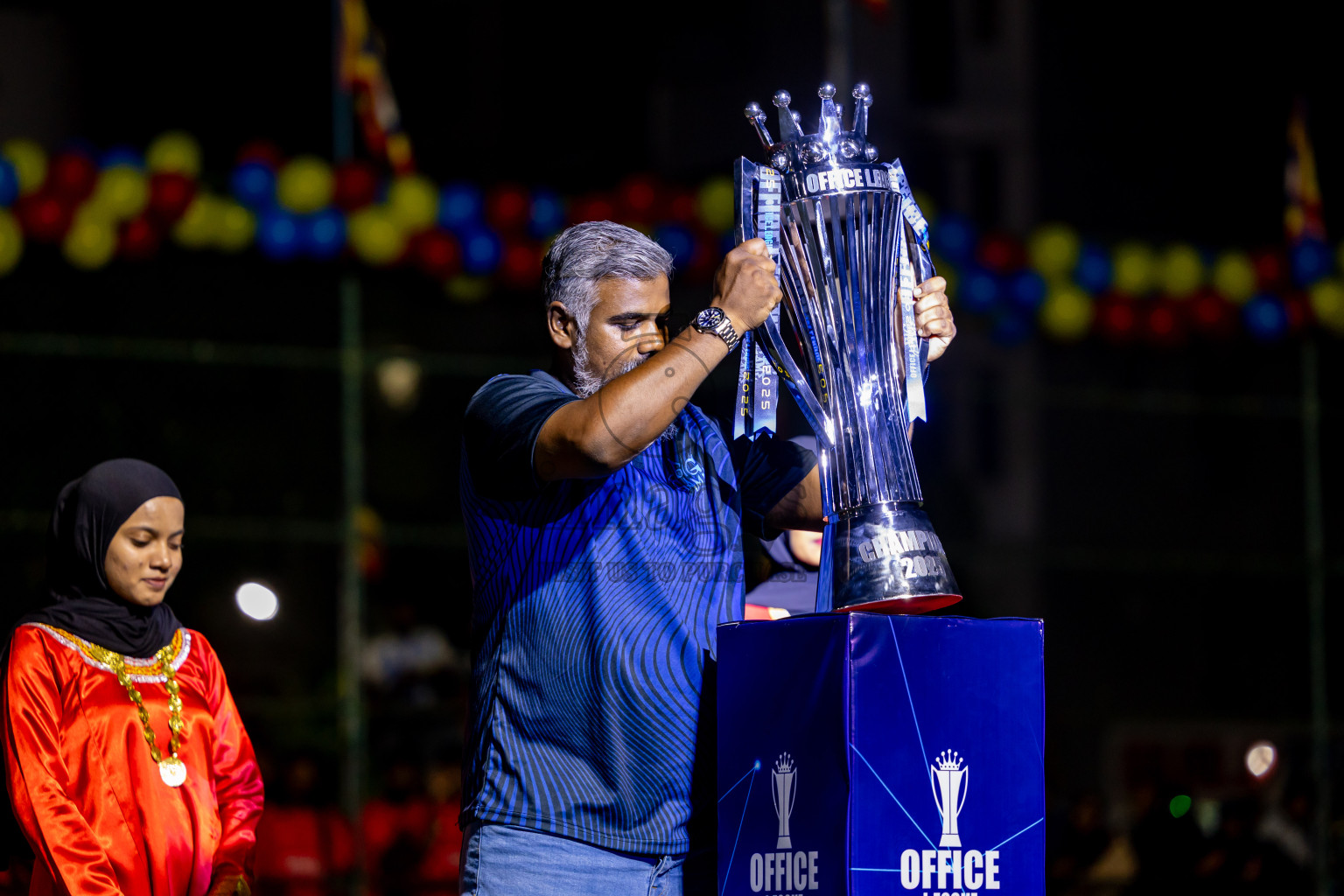 Police Club vs STELCO Rc in Final of Office League 2025 was held on Friday, 9th May 2025 in Hulhumale', Maldives. Photos: Nausham Waheed  / images.mv