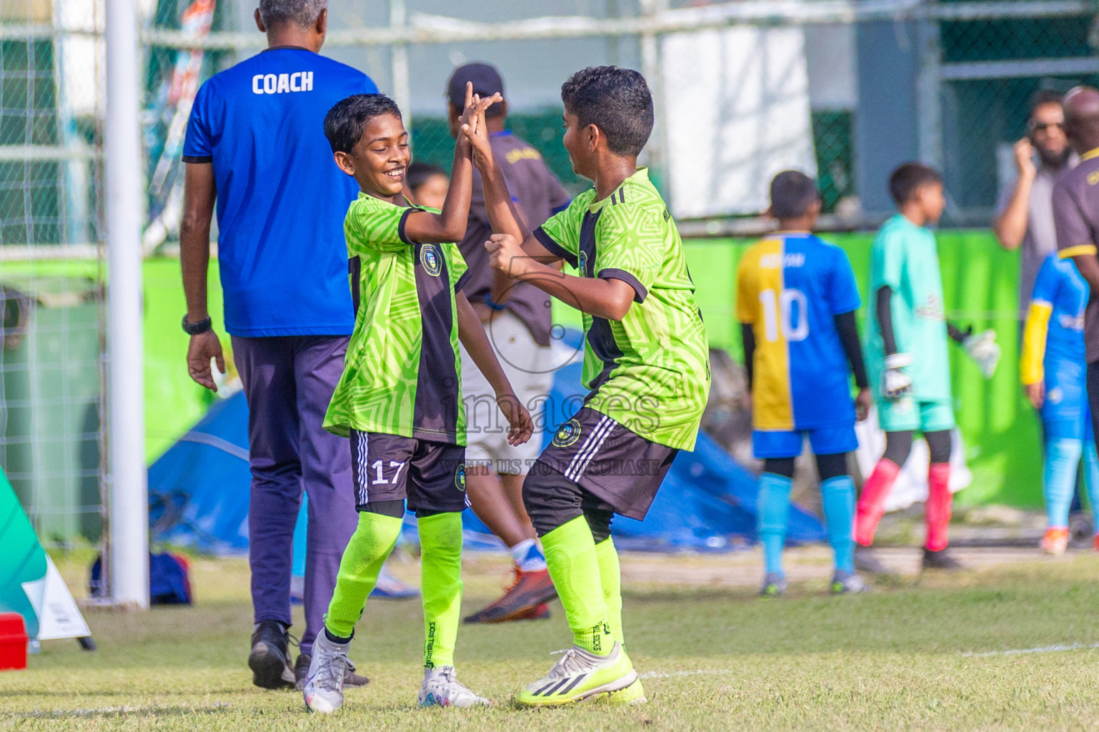 Day 2  of MILO Academy Championship 2024 - U12 was held at Henveiru Grounds in Male', Maldives on Thursday, 5th July 2024. Photos: Shuu Abdul Sattar / images.mv