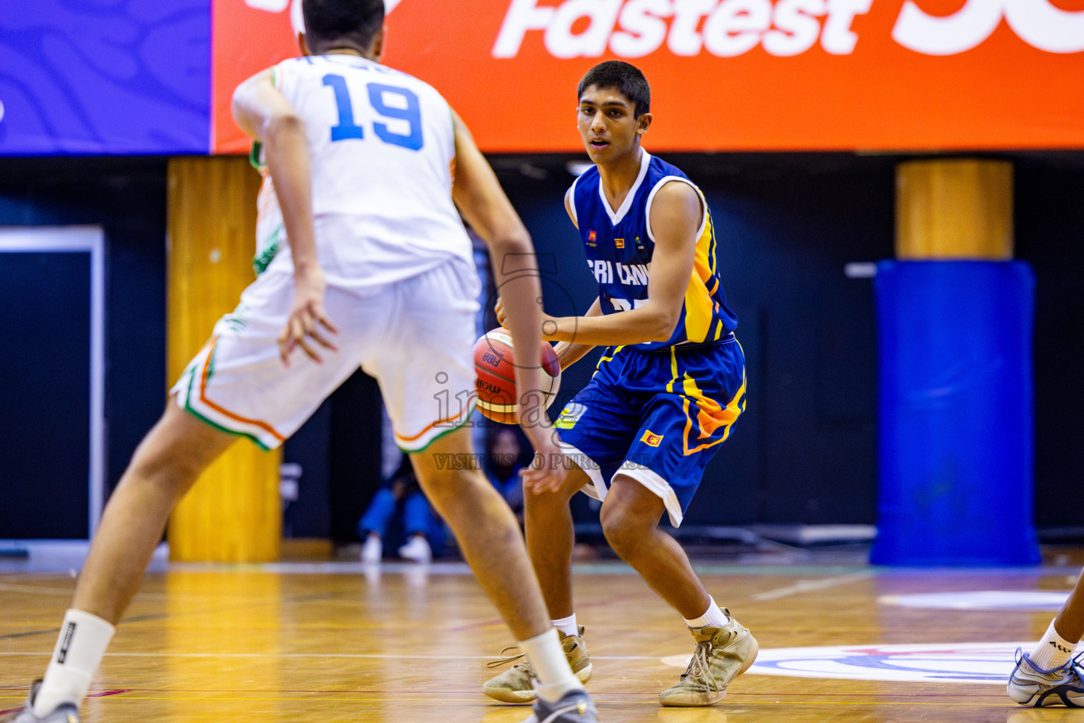 Sri Lanka vs India in the Final of Under 16 Asian Cup SABA Qualifiers 2025 was held in Social Center, Male', Maldives on Sunday, 15th June 2025. Photos: Nausham Waheed / images.mv