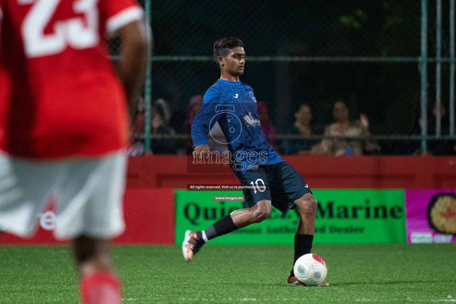 HA. Utheemu vs HA. Ihavandhoo in Day 3 of Golden Futsal Challenge 2023 on 07 February 2023 in Hulhumale, Male, Maldives