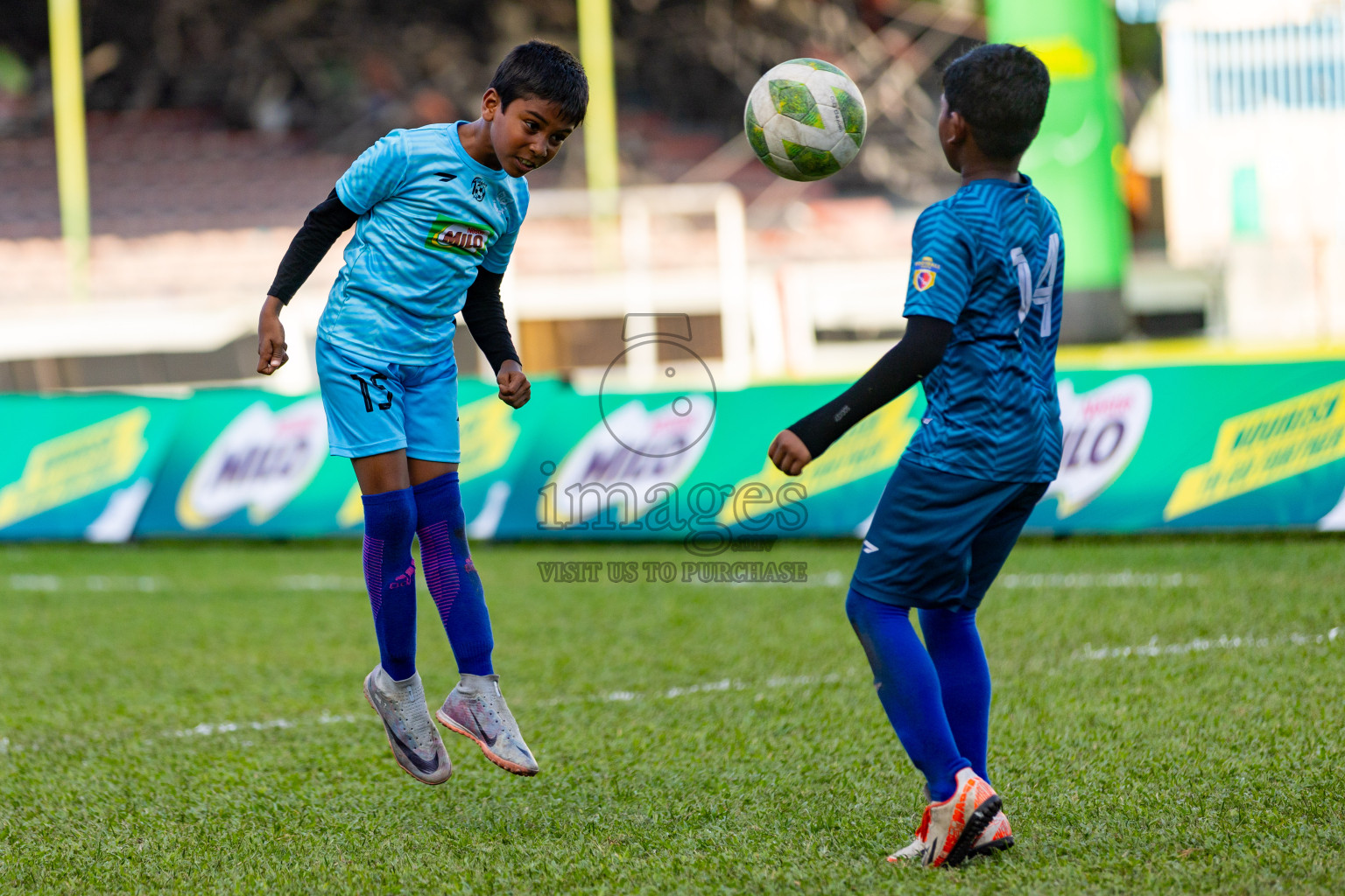 Day 2 of MILO Kids Football Fiesta was held at National Stadium in Male', Maldives on Saturday, 24th February 2024.