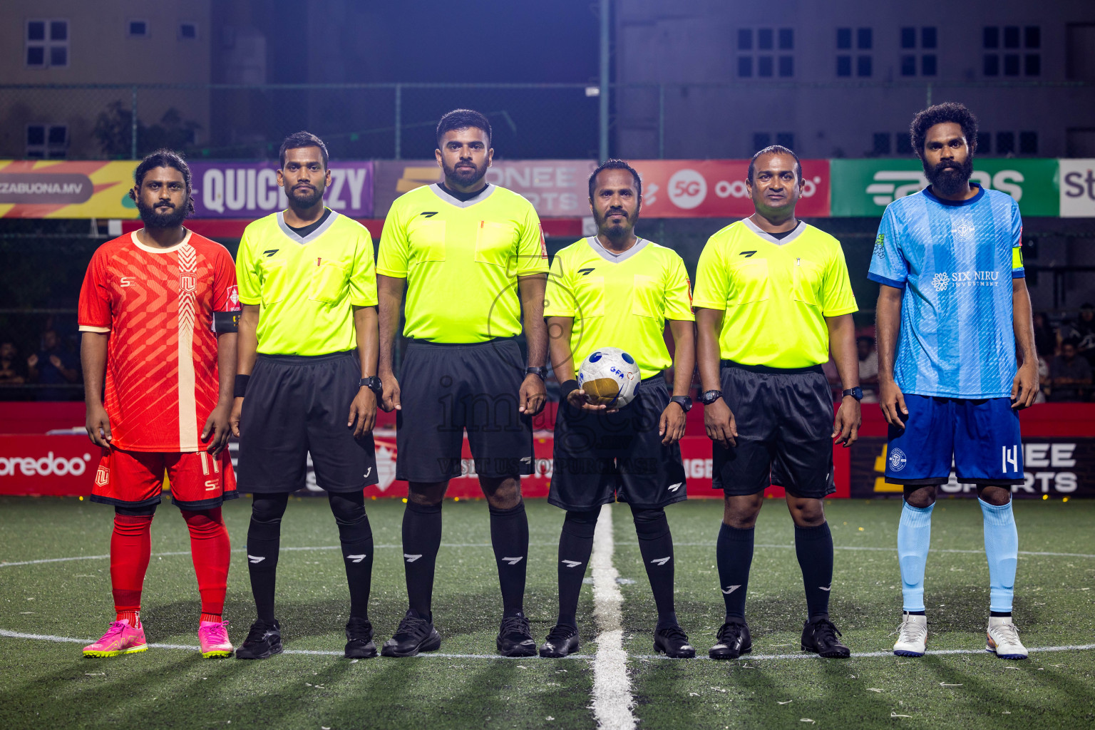 M Dhiggaru vs M Muli in Day 21 of Golden Futsal Challenge 2025 was held on Saturday , 25th January 2025, in Hulhumale', Maldives. Photos: Nausham Waheed / images.mv