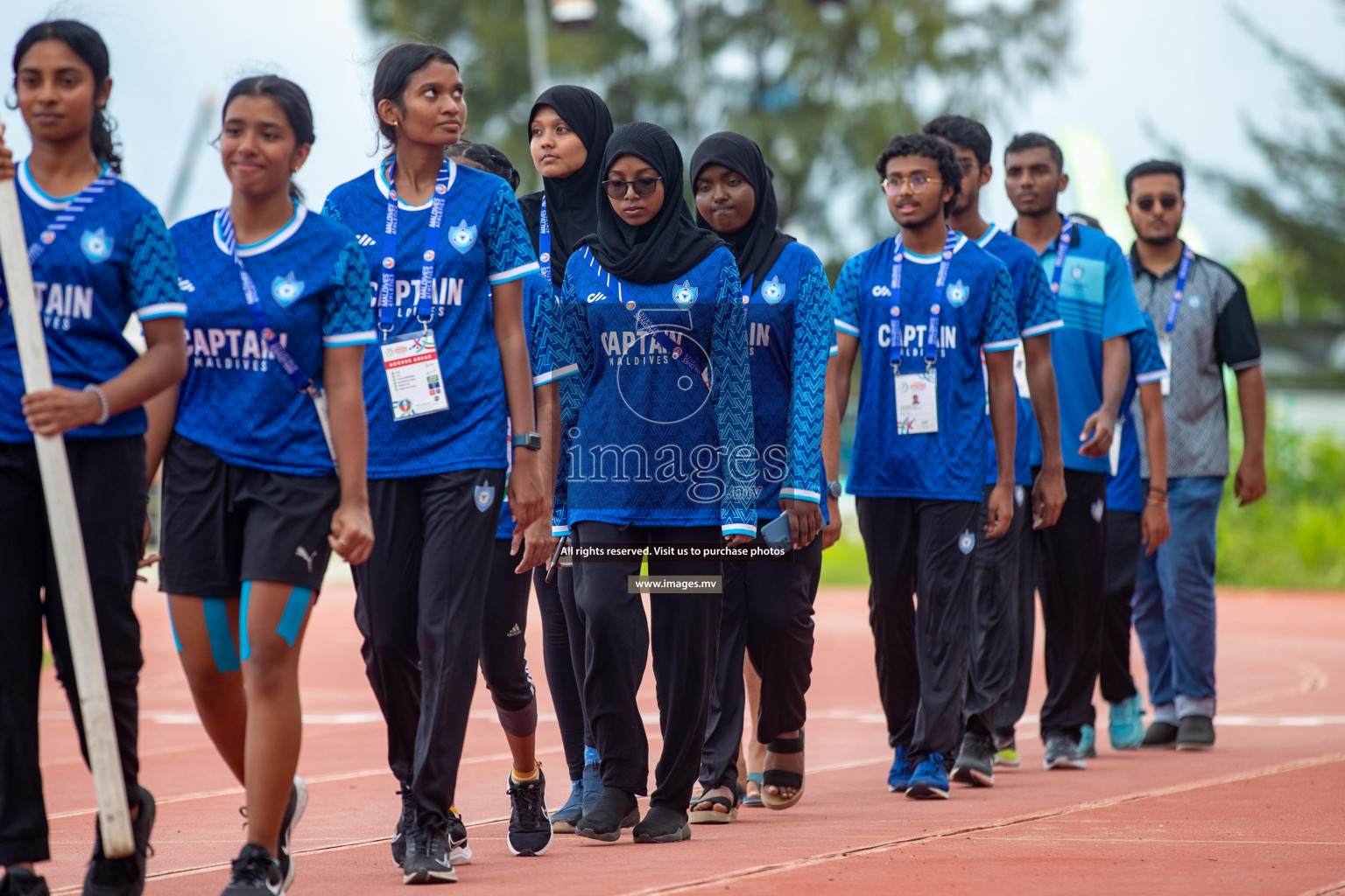 Day one of Inter School Athletics Championship 2023 was held at Hulhumale' Running Track at Hulhumale', Maldives on Saturday, 14th May 2023. Photos: Nausham Waheed / images.mv