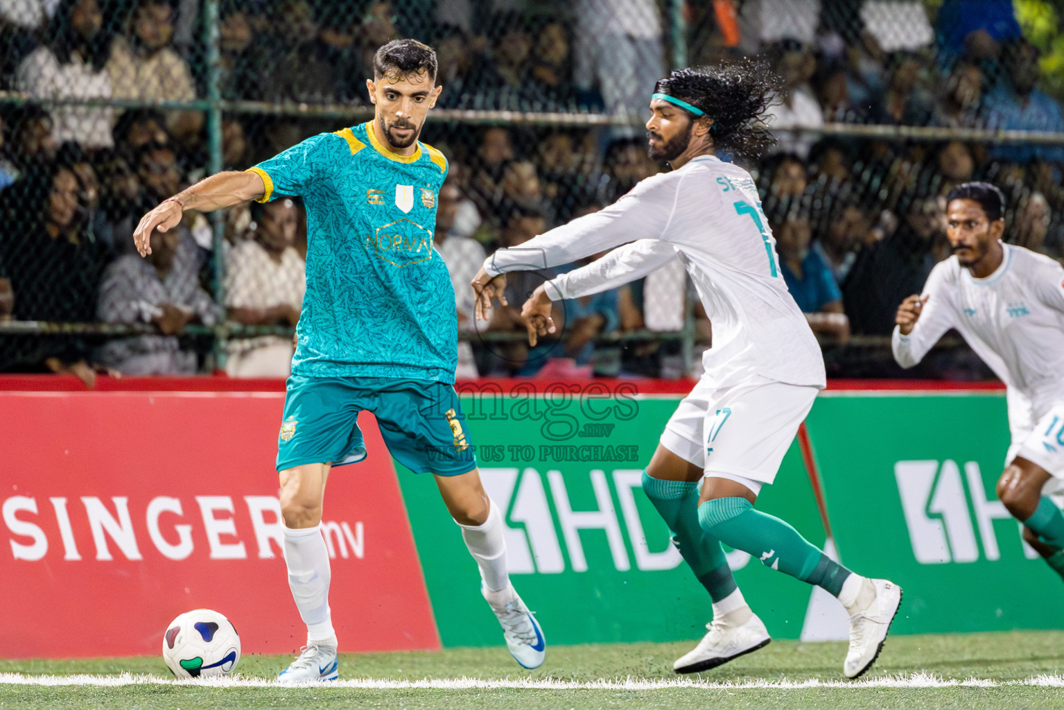 WAMCO vs MPL in Club Maldives Cup 2024 held in Rehendi Futsal Ground, Hulhumale', Maldives on Thursday 26th September 2024. 
Photos: Shuu Abdul Sattar / images.mv