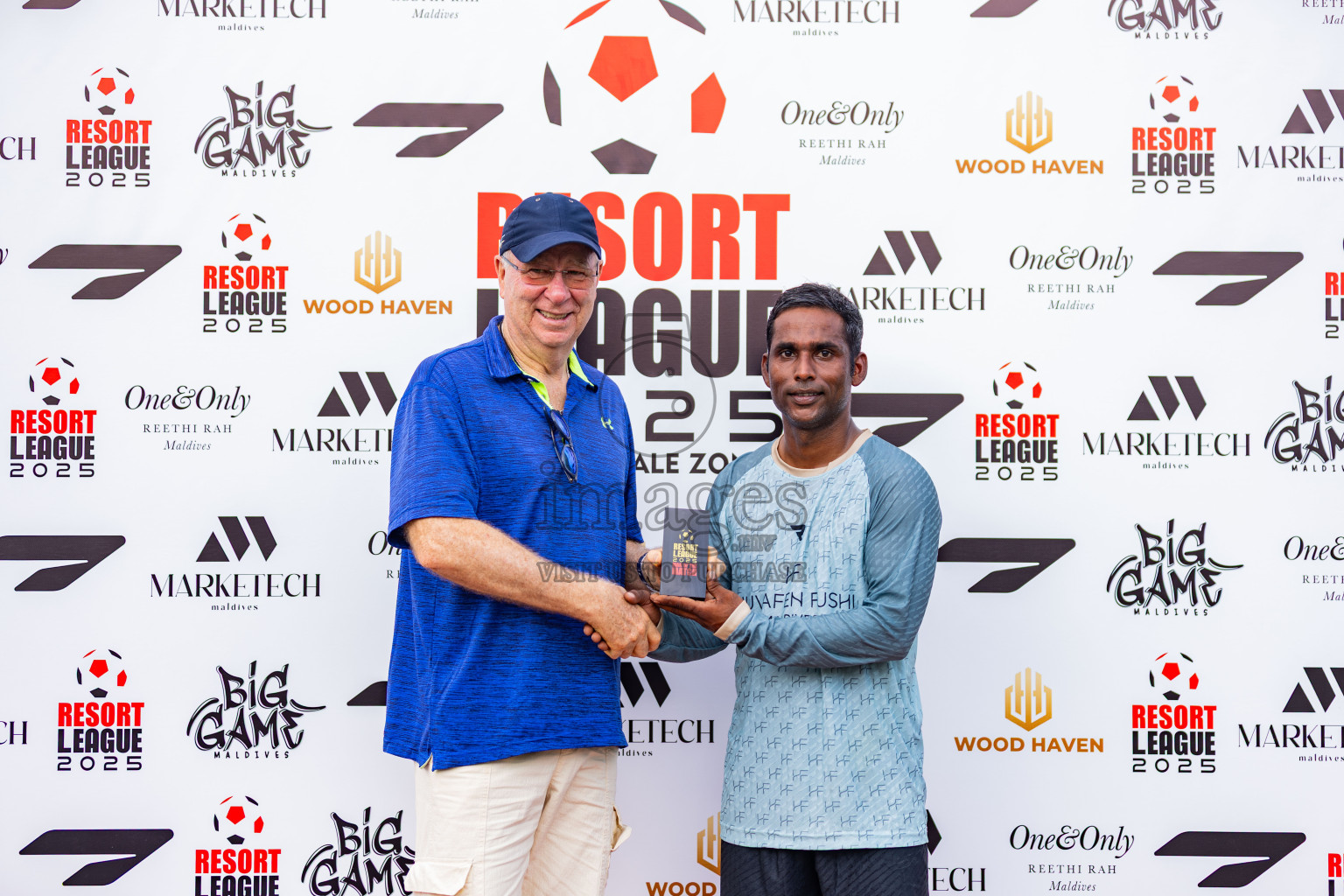 Oblu Helengeli vs Huvafen Fushi in Resort League 2025 (North Male Zone) day 5 was held on Sunday, 7th September 2025 in One And Only Reethi Rah Maldives Resort, Photos: Areef Adam / images.mv