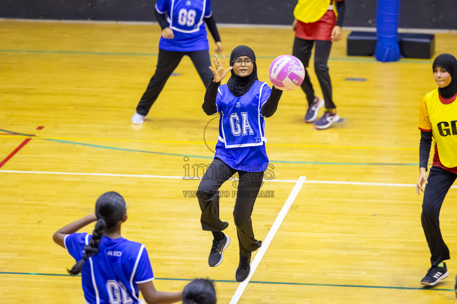 Day 13 of 26th Inter-School Netball Tournament 2025 was held in Social Center Indoor Hall on Saturday, 1st November 2025. Photos: Ismail Thoriq / images.mv