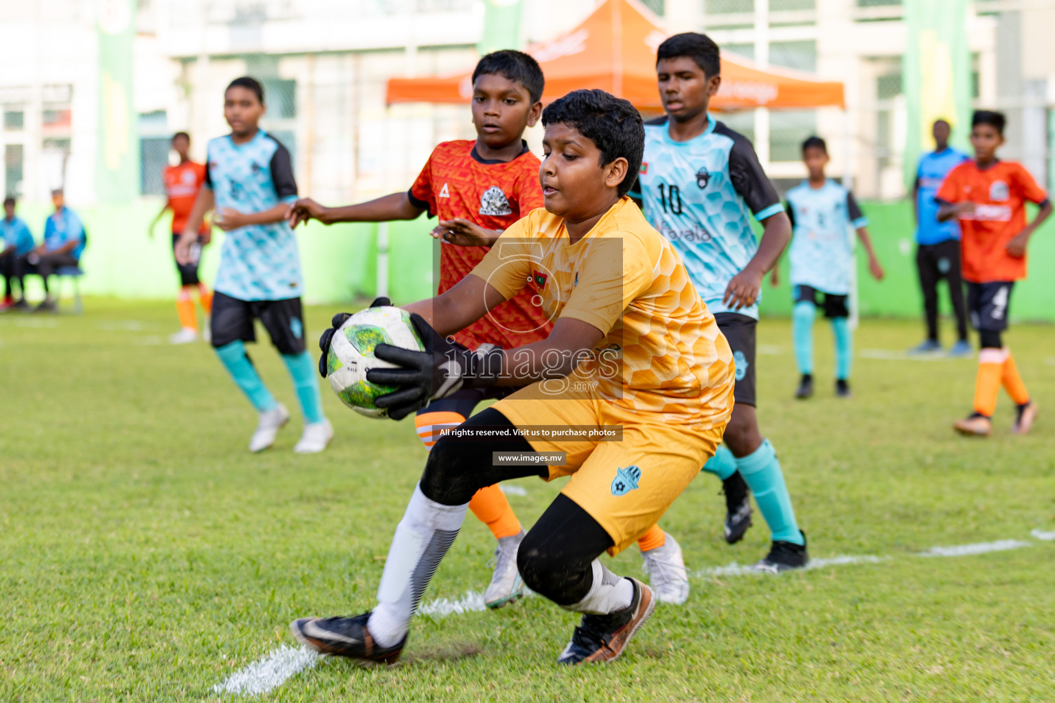 Day 1 of MILO Academy Championship 2023 (U12) was held in Henveiru Football Grounds, Male', Maldives, on Friday, 18th August 2023.