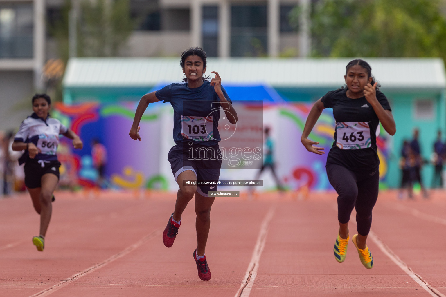 Day three of Inter School Athletics Championship 2023 was held at Hulhumale' Running Track at Hulhumale', Maldives on Tuesday, 16th May 2023. Photos: Shuu / Images.mv