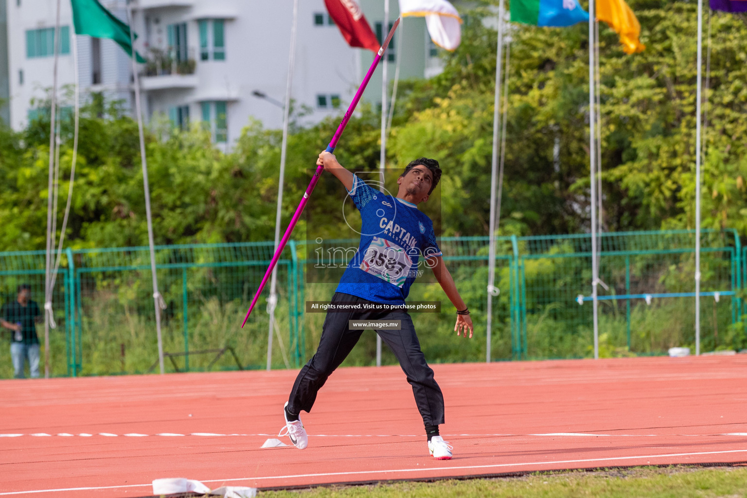 Day three of Inter School Athletics Championship 2023 was held at Hulhumale' Running Track at Hulhumale', Maldives on Tuesday, 16th May 2023. Photos: Nausham Waheed / images.mv