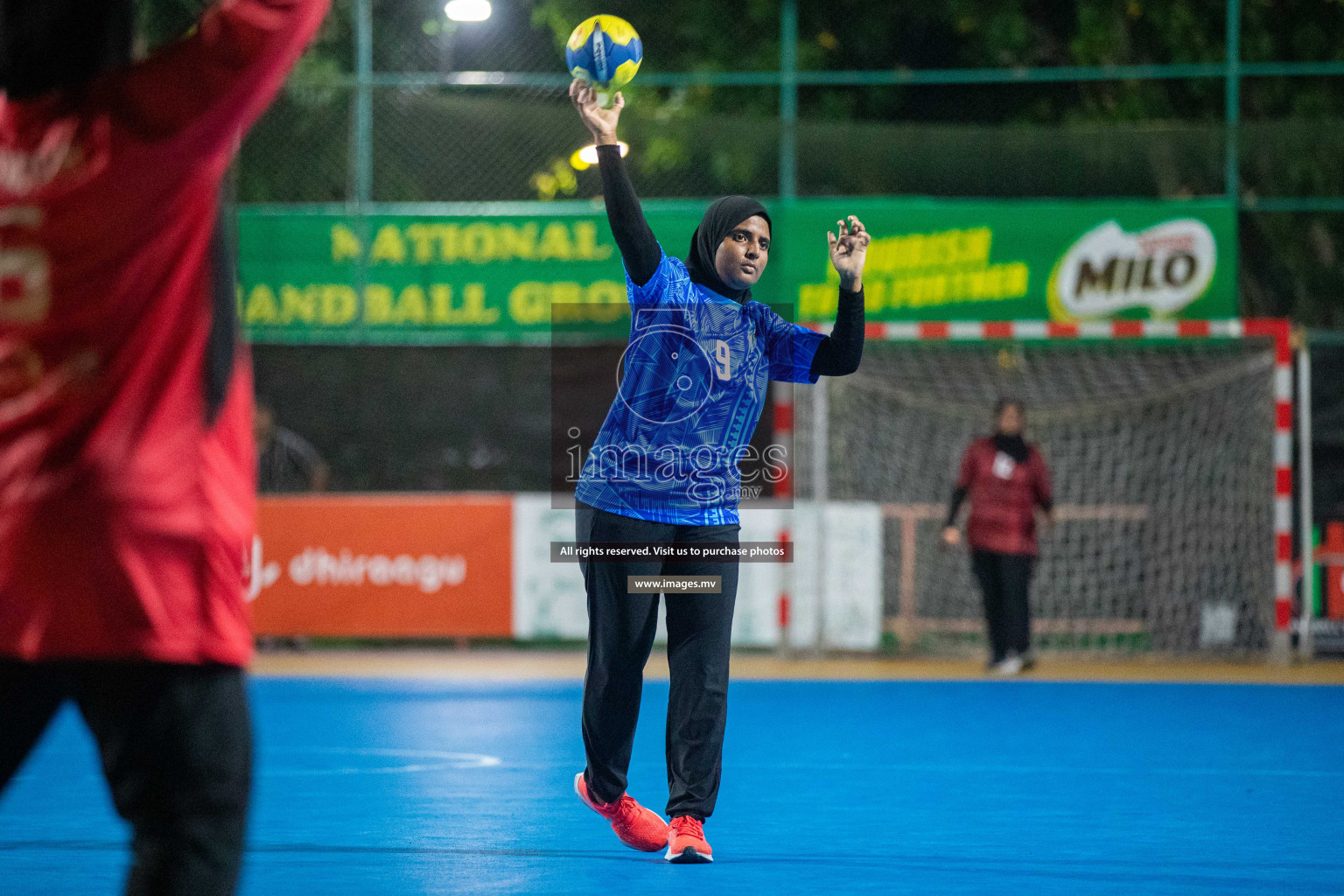 Day 2 of 6th MILO Handball Maldives Championship 2023, held in Handball ground, Male', Maldives on Friday, 21st May 2023 Photos: Nausham Waheed/ Images.mv