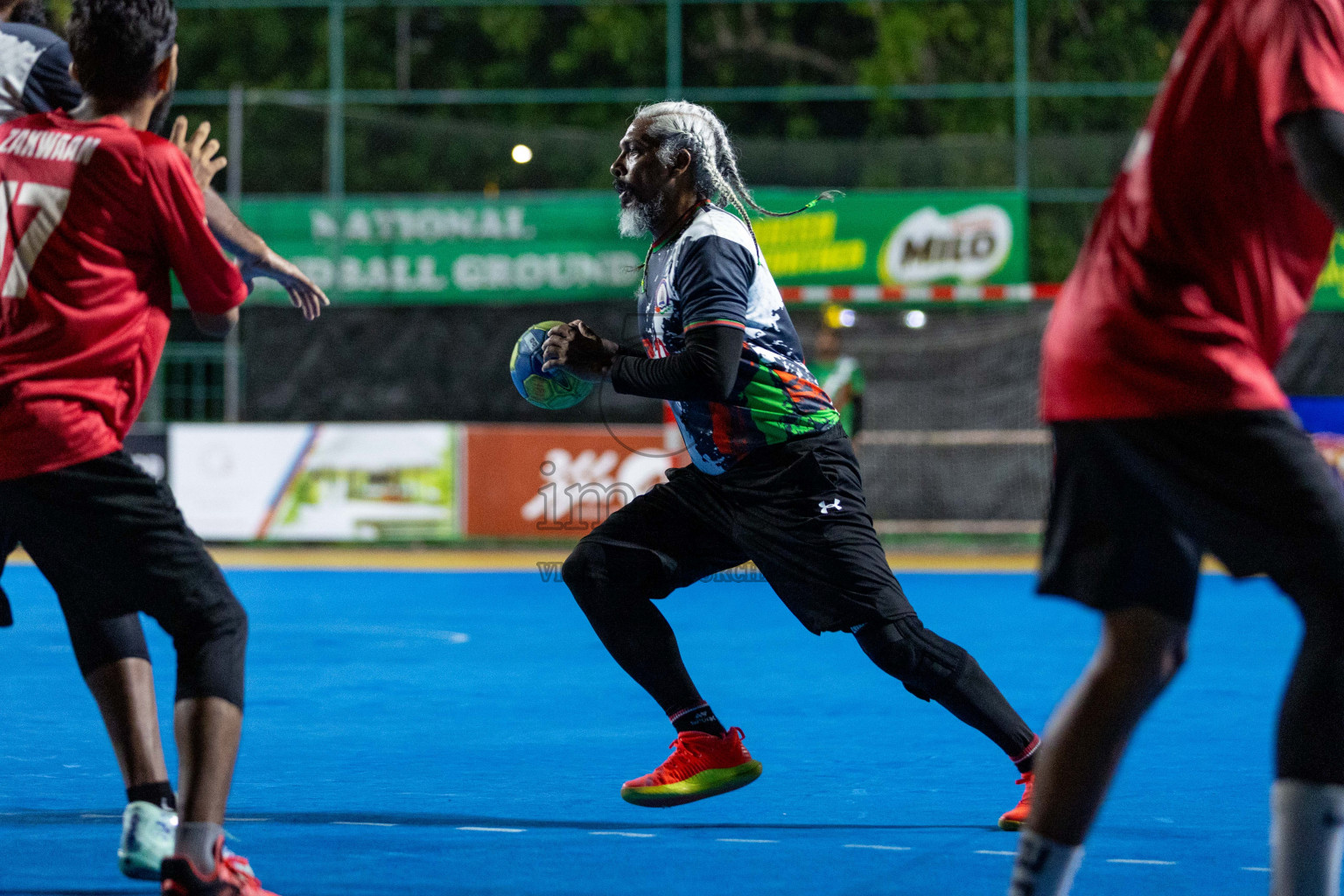 Division one Final 10th National Handball Tournament 2023, held in Handball ground, Male', Maldives on Saturday, 13th January 2023 Photos: Nausham Waheed/ Images.mv