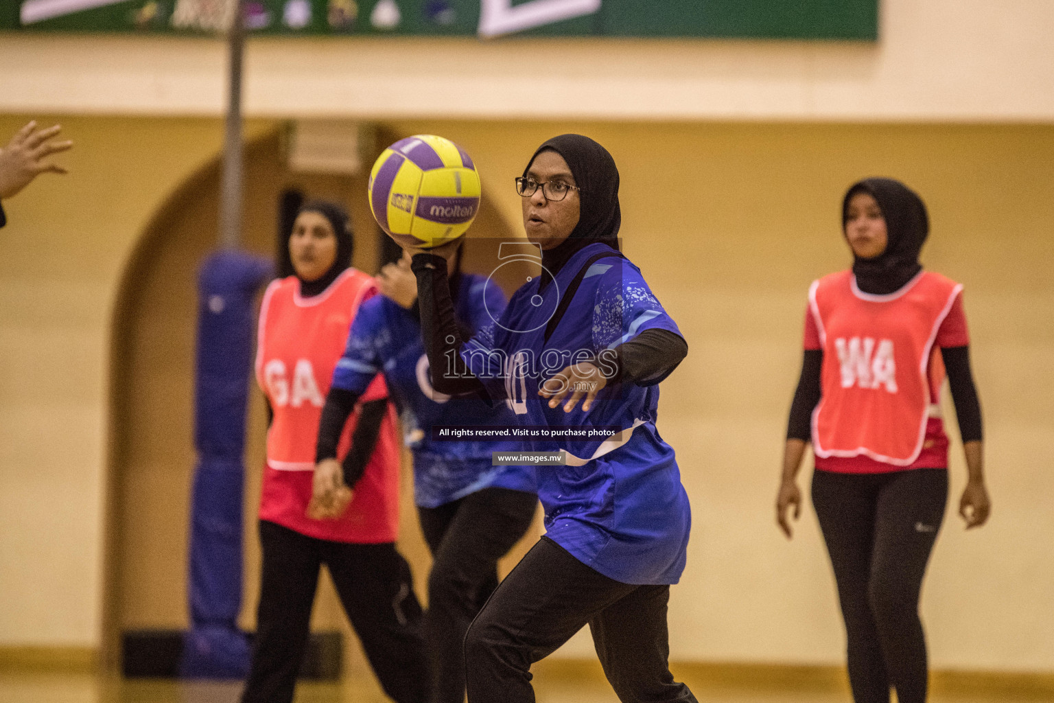 Milo National Netball Tournament 30th November 2021 at Social Center Indoor Court, Male, Maldives. Photos: Shuu & Nausham/ Images Mv