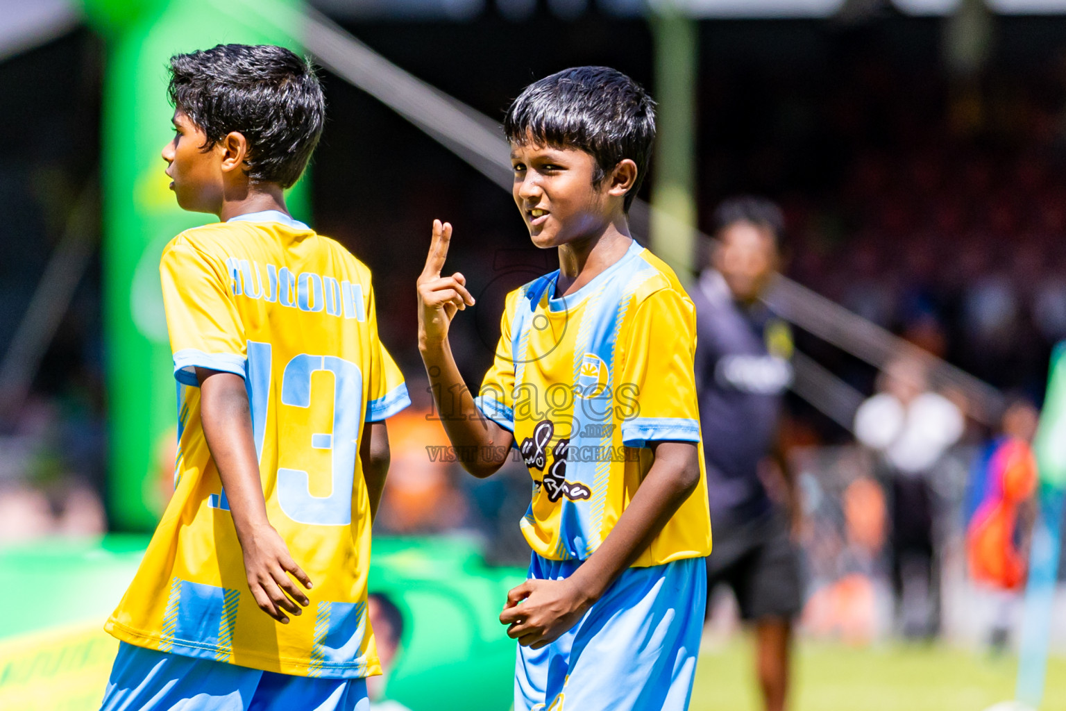 Day 1 of Under 10 MILO Academy Championship 2024 was held at National Stadium in Male', Maldives on Friday, 26th April 2024. Photos: Nausham Waheed / images.mv