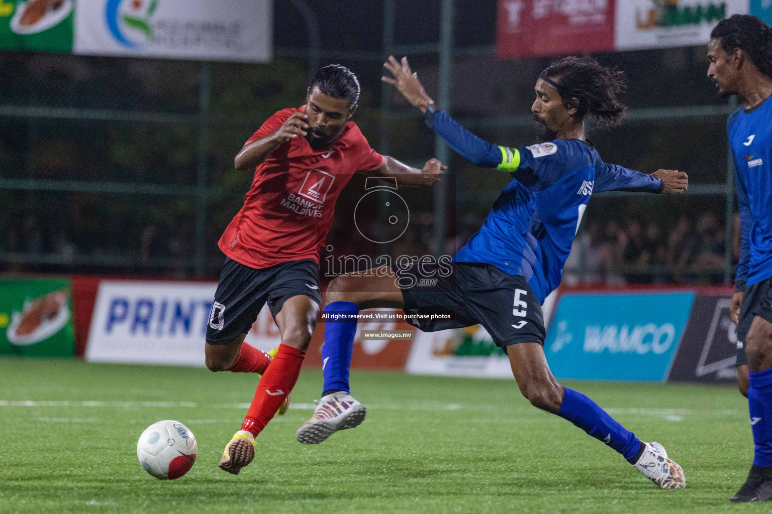 Team Fenaka vs United BML in Club Maldives Cup 2022 was held in Hulhumale', Maldives on Sunday, 9th October 2022. Photos: Ismail Thoriq / images.mv