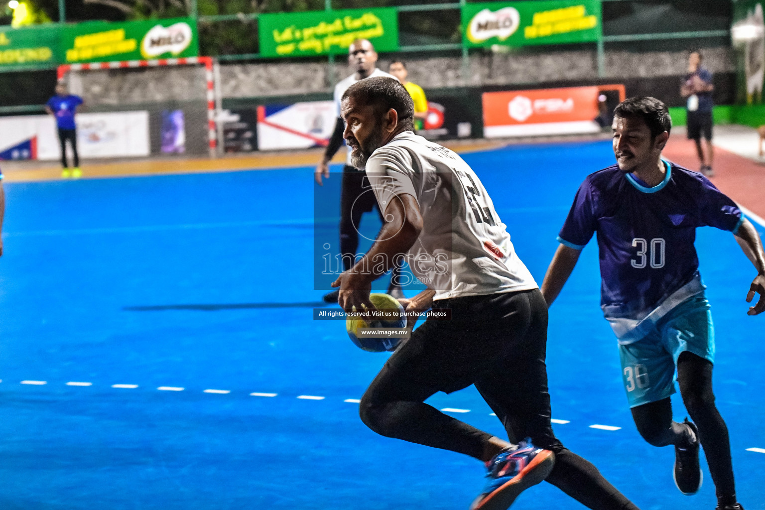 Day 11 of Milo 6th Inter Office Handball Tournament 2022 - Photos by Nausham Waheed