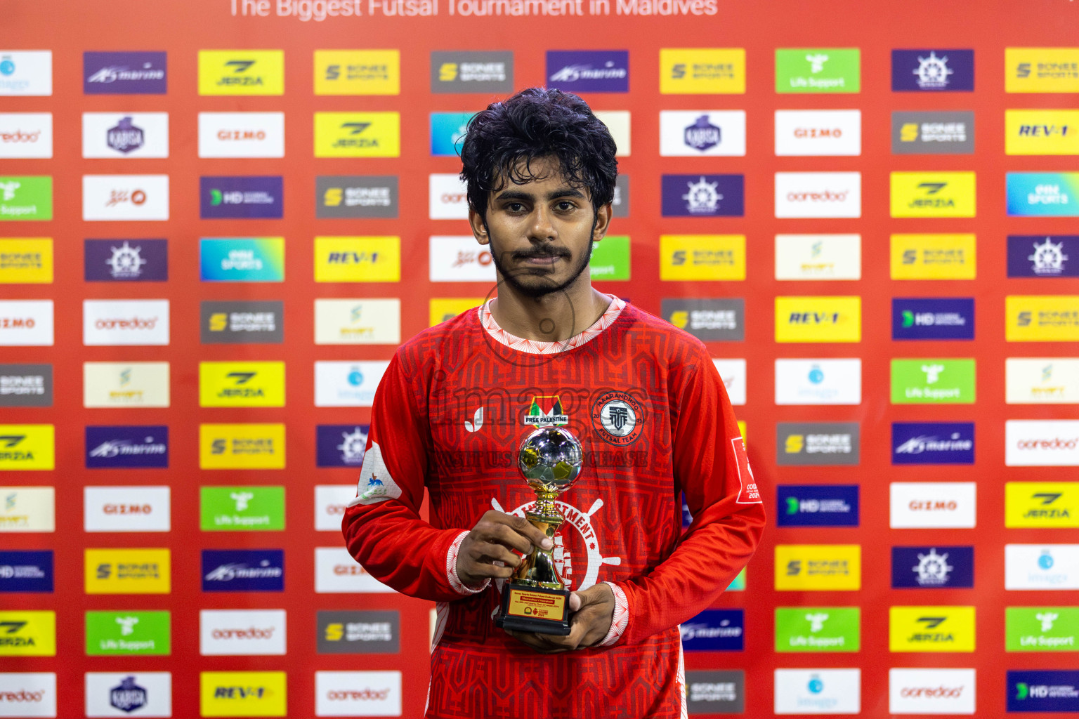 Ha. Maarandhoo vs Ha. Hoarafushi in Day 13 of Golden Futsal Challenge 2024 was held on Saturday, 27th January 2024, in Hulhumale', Maldives Photos: Mohamed Mahfooz Moosa / images.mv