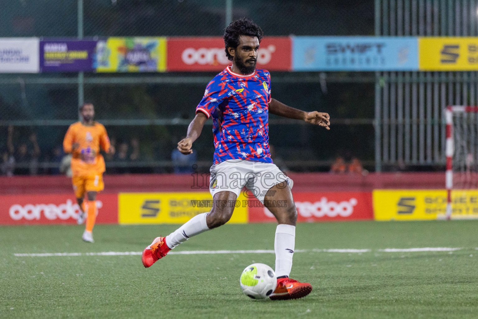 GA. Maamendhoo vs GA. Nilandhoo in Day 1 of Golden Futsal Challenge 2024 was held on Monday, 15th January 2024, in Hulhumale', Maldives Photos: Nausham Waheed  / images.mv