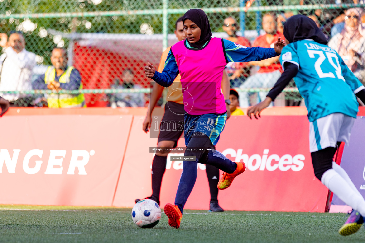 WAMCO vs MACL in 18/30 Futsal Fiesta Classic 2023 held in Hulhumale, Maldives, on Tuesday, 18th July 2023 Photos: Hassan Simah / images.mv