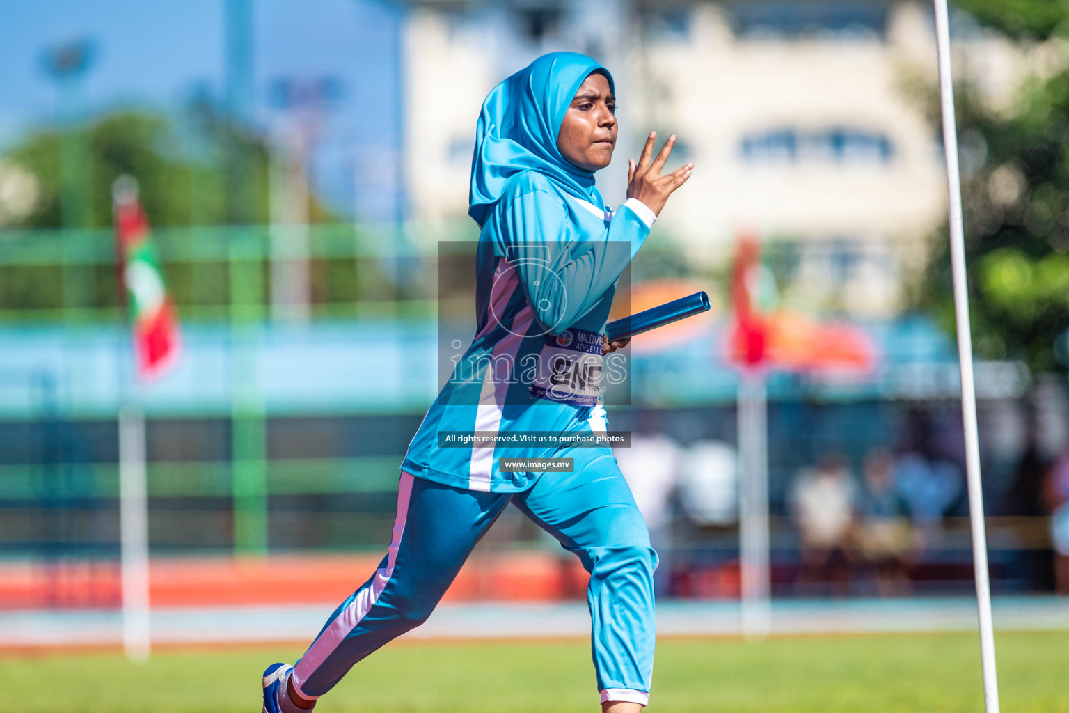 Day 5 of Inter-School Athletics Championship held in Male', Maldives on 27th May 2022. Photos by: Nausham Waheed / images.mv