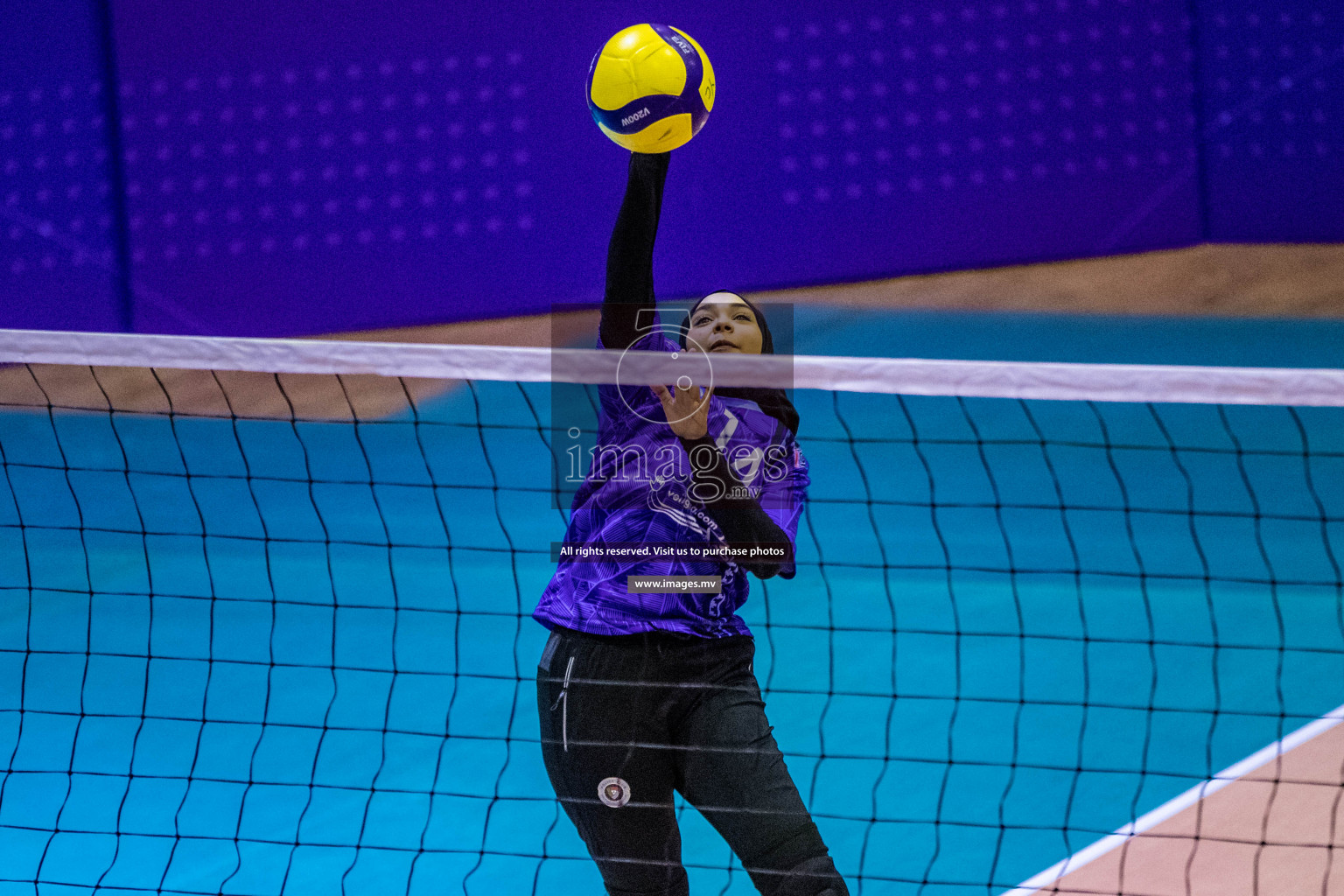 Volleyball Association Cup 2022-Women's Division-Match Day 8 was held in Male', Maldives on 31st May 2022 at Social Center Indoor Hall Photos By: Nausham Waheed /images.mv