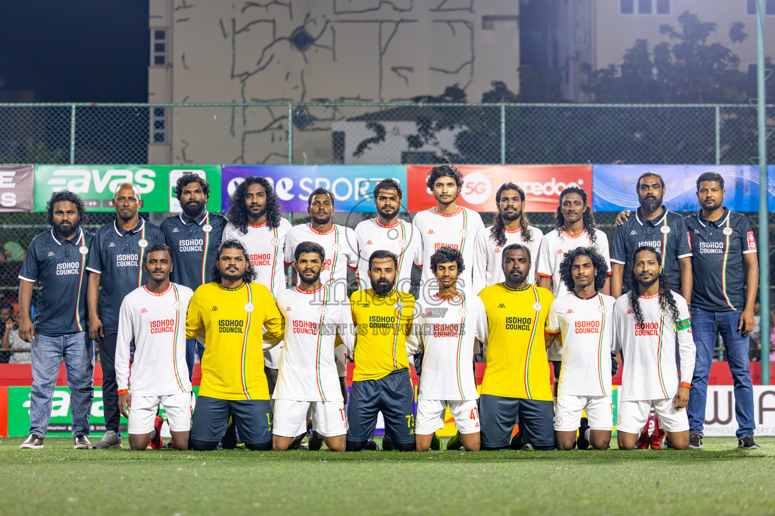 L Gan vs L Isdhoo in Laamu Atoll Finals Day 26 of Golden Futsal Challenge 2025 was held on Thursday , 30th January 2025, in Hulhumale', Maldives. Photos: Ismail Thoriq / images.mv