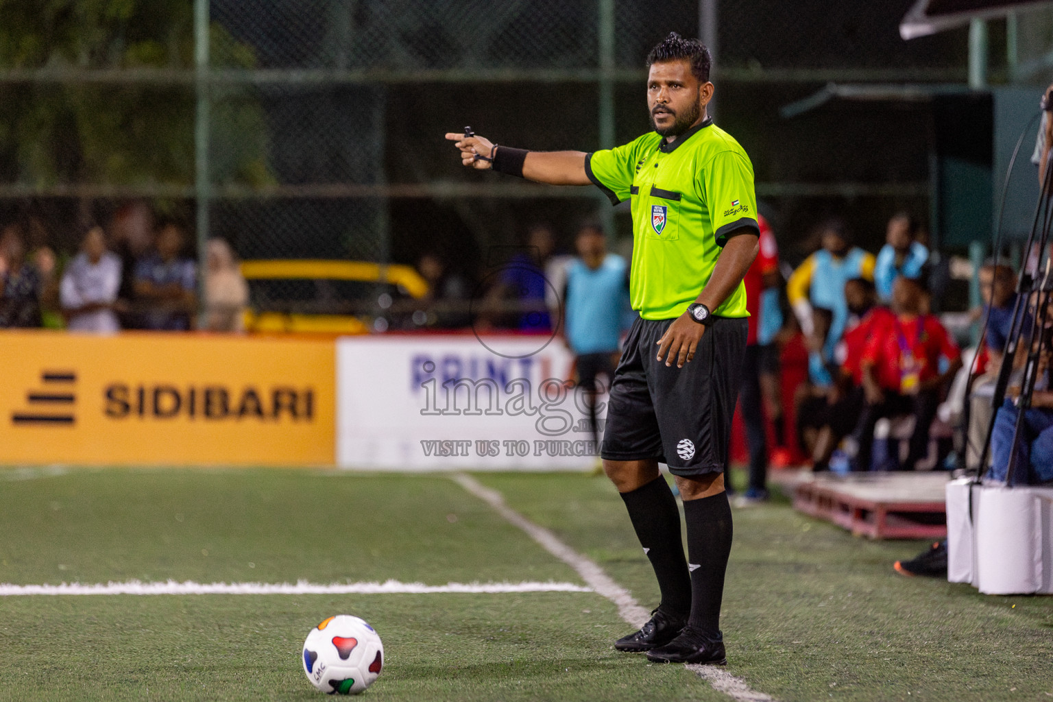 Prison Club vs Police Club in Club Maldives Cup 2024 held in Rehendi Futsal Ground, Hulhumale', Maldives on Saturday, 28th September 2024. Photos: Hassan Simah / images.mv