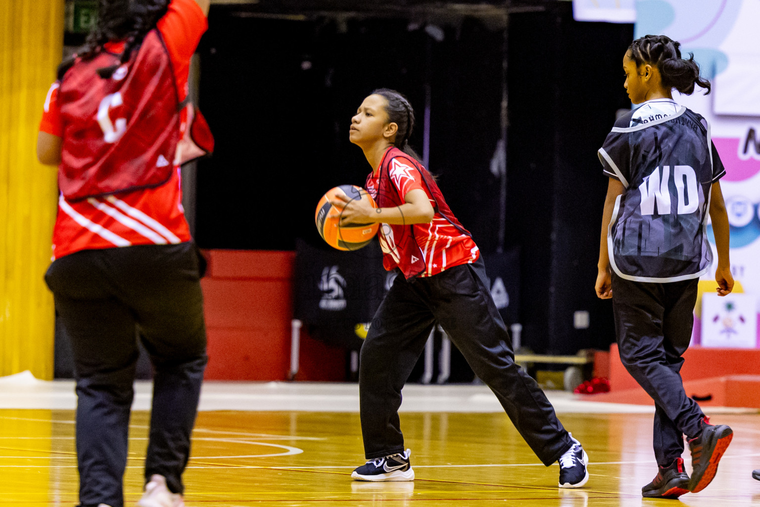 Day 7 of 25th Inter-School Netball Tournament was held in Social Center at Male', Maldives on Saturday, 17th August 2024. Photos: Nausham Waheed / images.mv