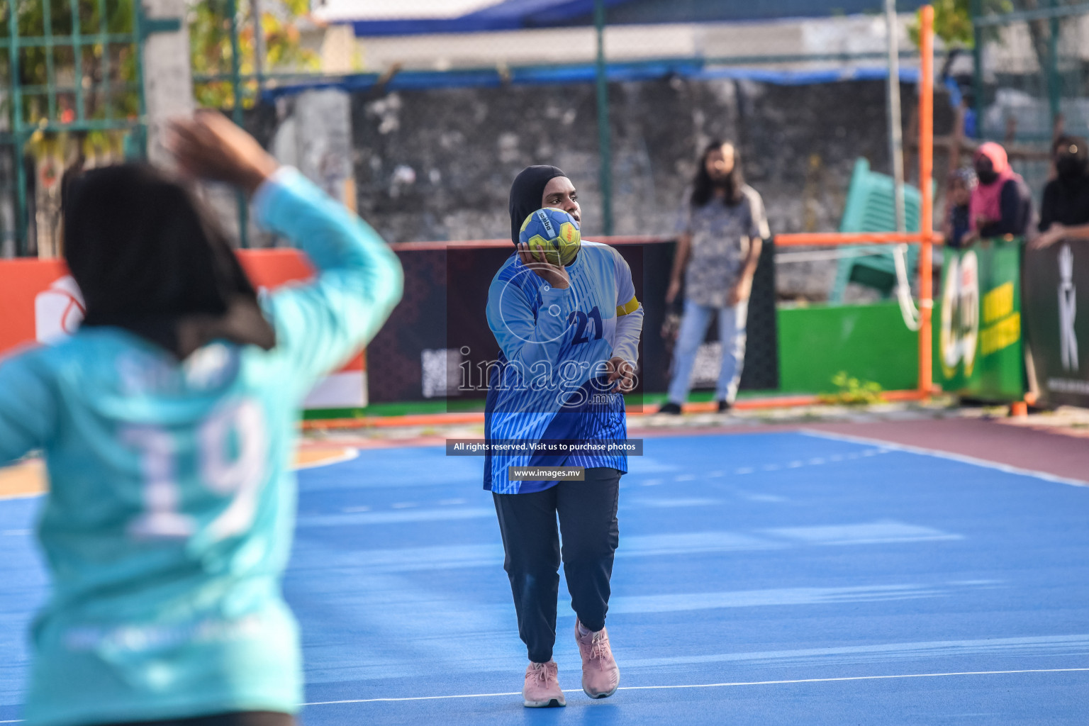 Day 13 of Milo 6th Inter Office Handball Tournament 2022 - Photos by  Nausham Waheed