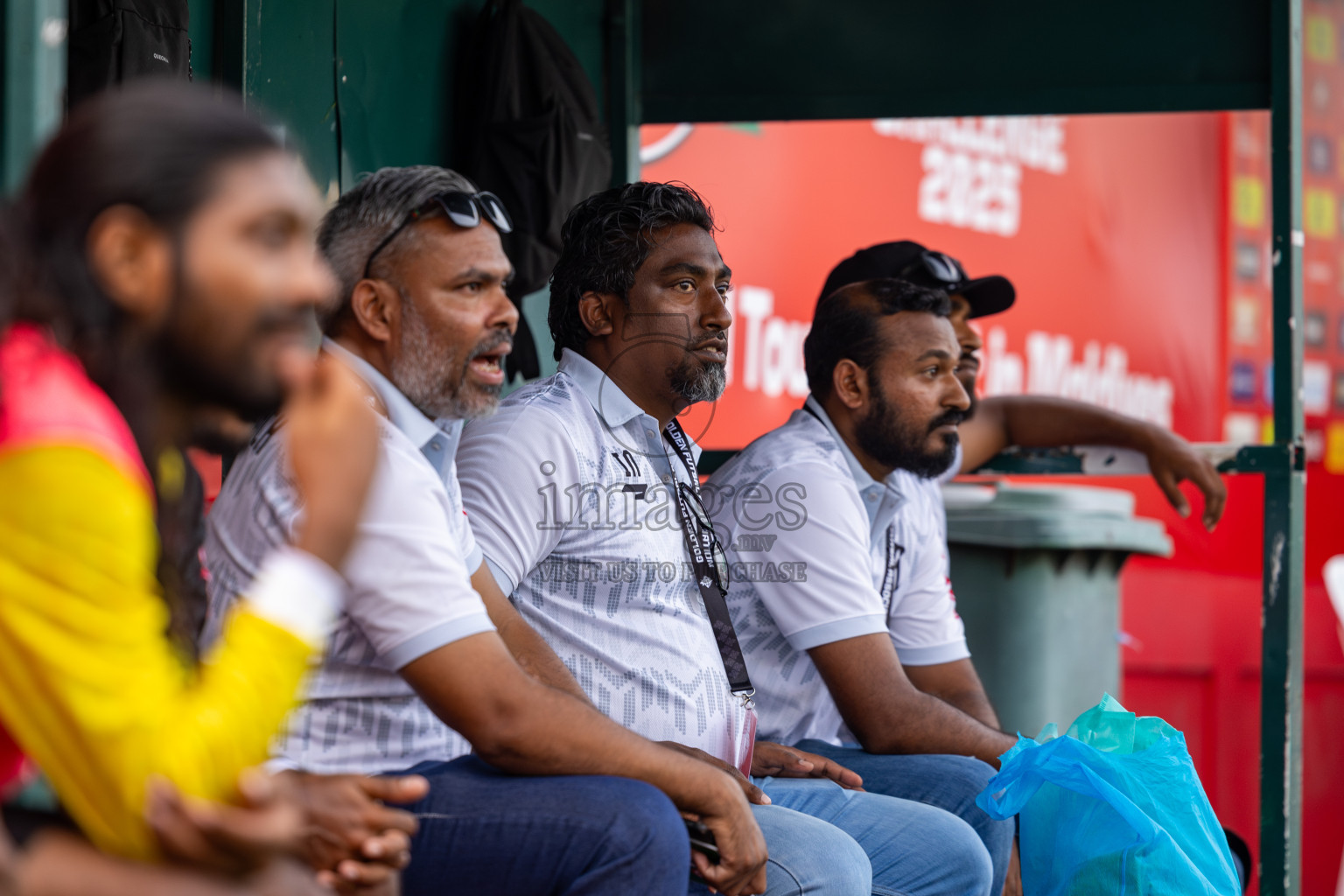Dh Bandidhoo vs Dh Maaenboodhoo in Day 13 of Golden Futsal Challenge 2025 was held on Friday, 17th January 2025, in Hulhumale', Maldives Photos: Ismail Thoriq / images.mv