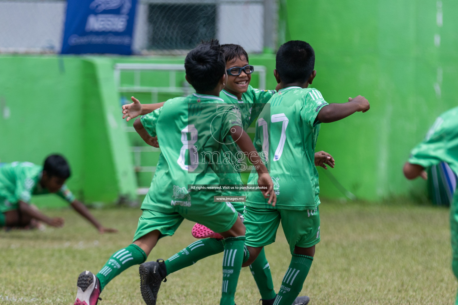 Day 4 of Nestle Kids Football Fiesta, held in Henveyru Football Stadium, Male', Maldives on Saturday, 14th October 2023
Photos: Mohamed Mahfooz Moosa, Hassan Simah / images.mv