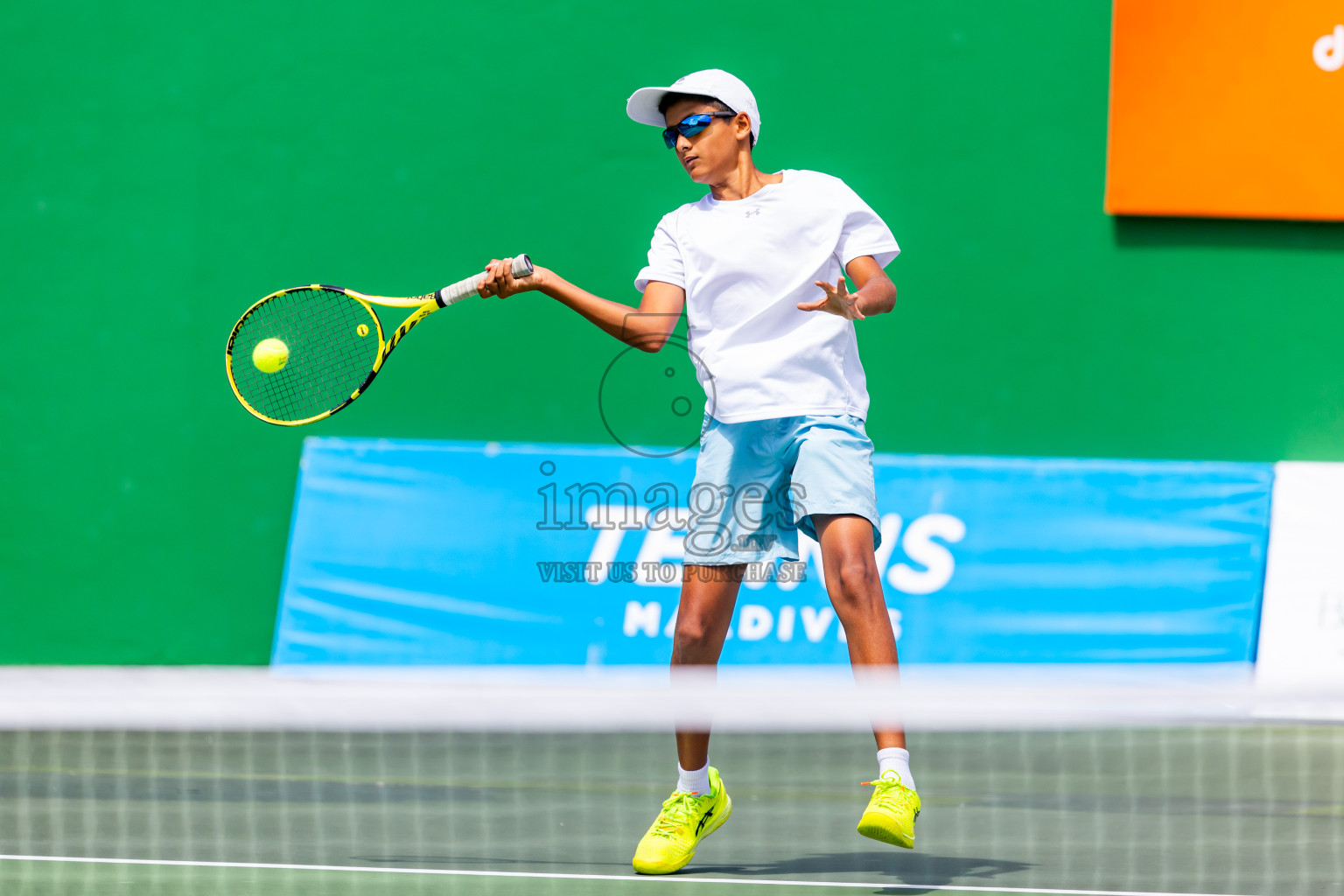 Day 1 of ATF Maldives Junior Open Tennis was held in Male' Tennis Court, Male', Maldives on Monday, 9th December 2024. Photos: Nausham Waheed / images.mv