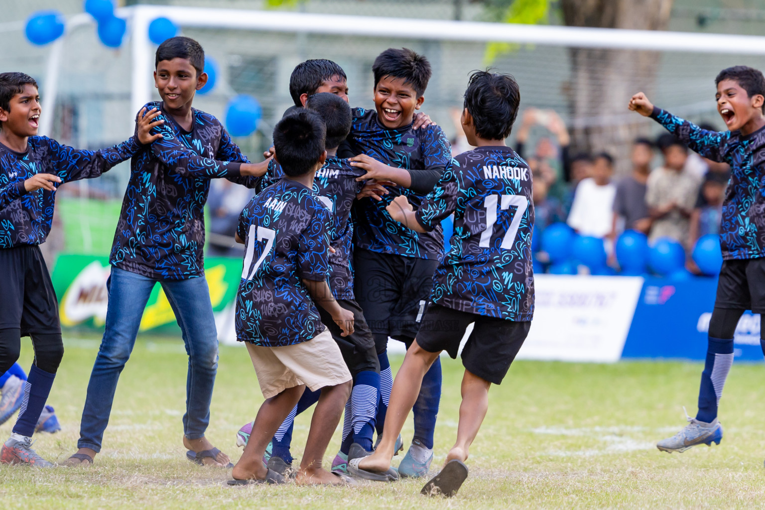 Day 3 MILO Kids 7s Weekend 2024 held in Male, Maldives on Saturday, 19th October 2024. Photos: Nausham Waheed / images.mv