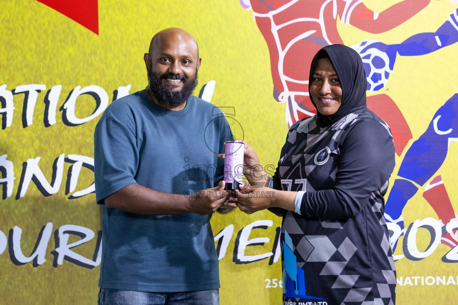 Day 7 of 10th National Handball Tournament 2023, held in Handball ground, Male', Maldives on Sunday, 4th December 2023 Photos: Nausham Waheed/ Images.mv