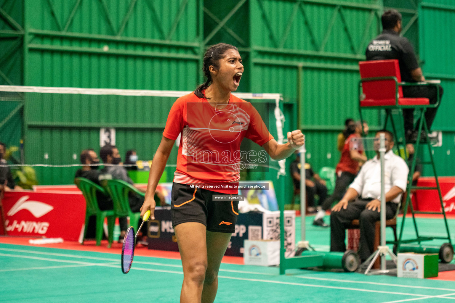 47th National Badminton Tournament 2021 held from 10 to 14 November 2021 in Male' Sports Complex, Maldives