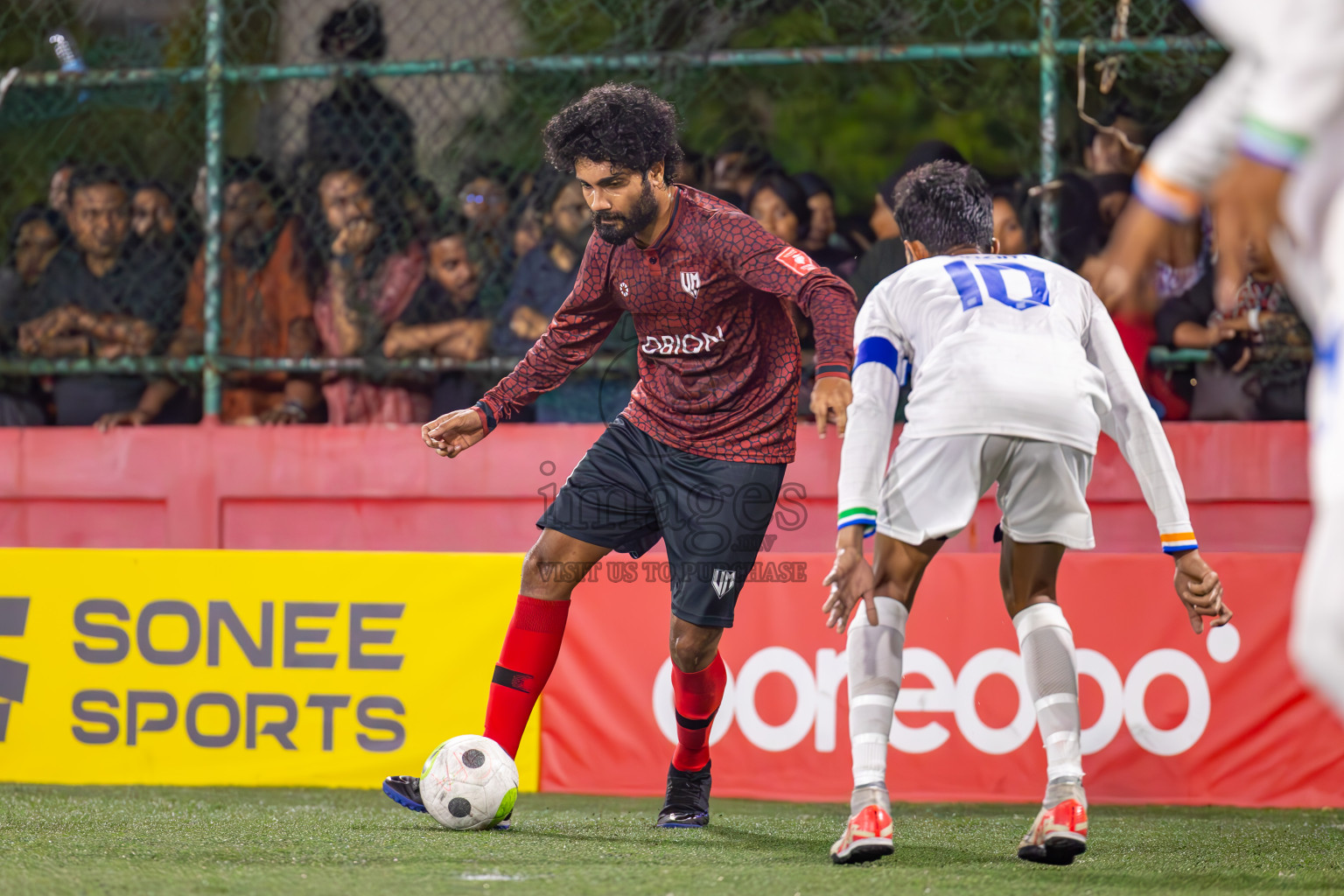 Vilimale vs S Hithadhoo in Quarter Finals of Golden Futsal Challenge 2024 which was held on Friday, 1st March 2024, in Hulhumale', Maldives Photos: Ismail Thoriq / images.mv