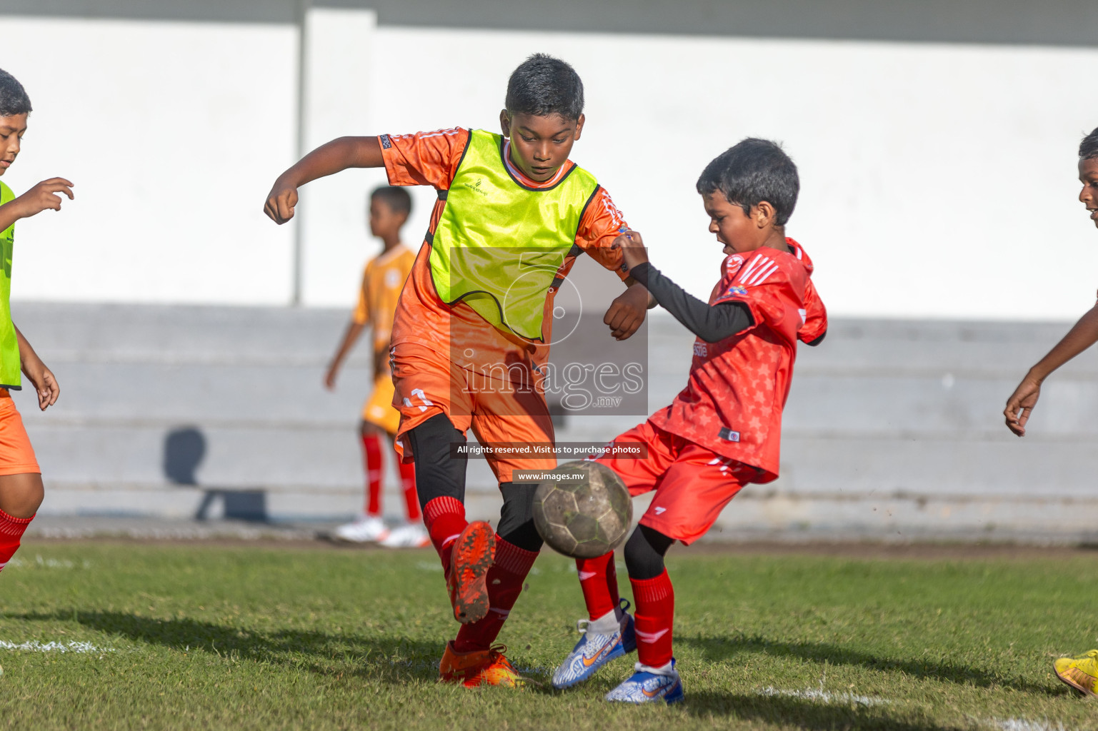 Day 3 of Nestle Kids Football Fiesta, held in Henveyru Football Stadium, Male', Maldives on Friday, 13th October 2023
Photos: Hassan Simah, Ismail Thoriq / images.mv