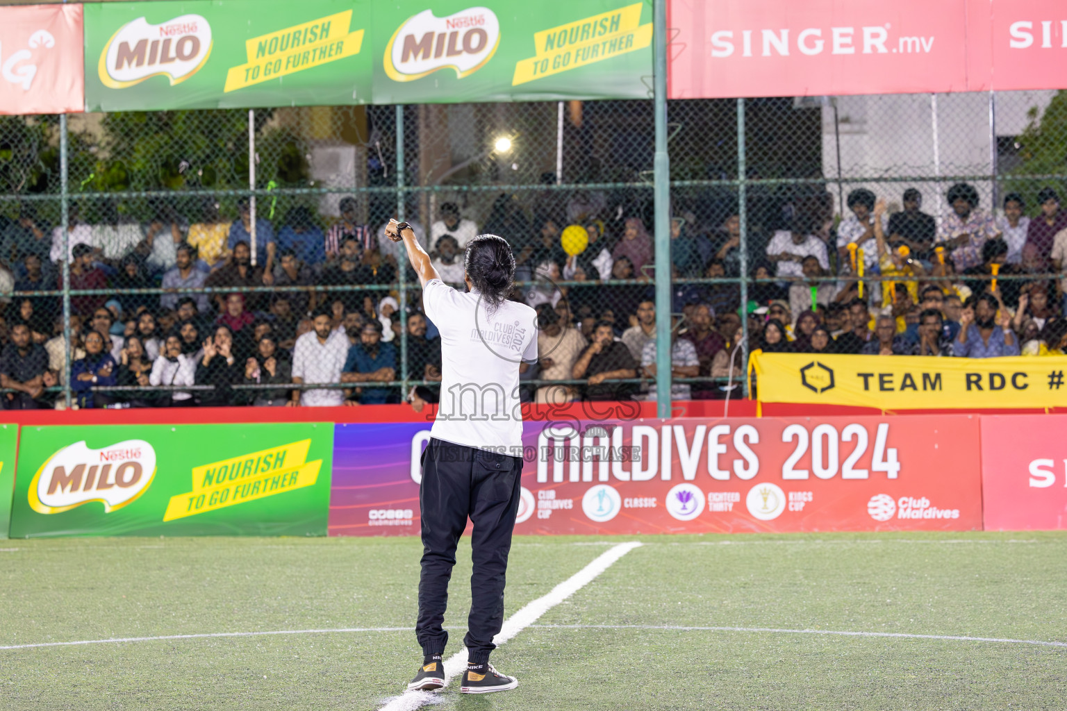 RRC vs MPL in Semi Finals of Club Maldives Cup 2024 held in Rehendi Futsal Ground, Hulhumale', Maldives on Monday, 14th October 2024. Photos: Ismail Thoriq / images.mv