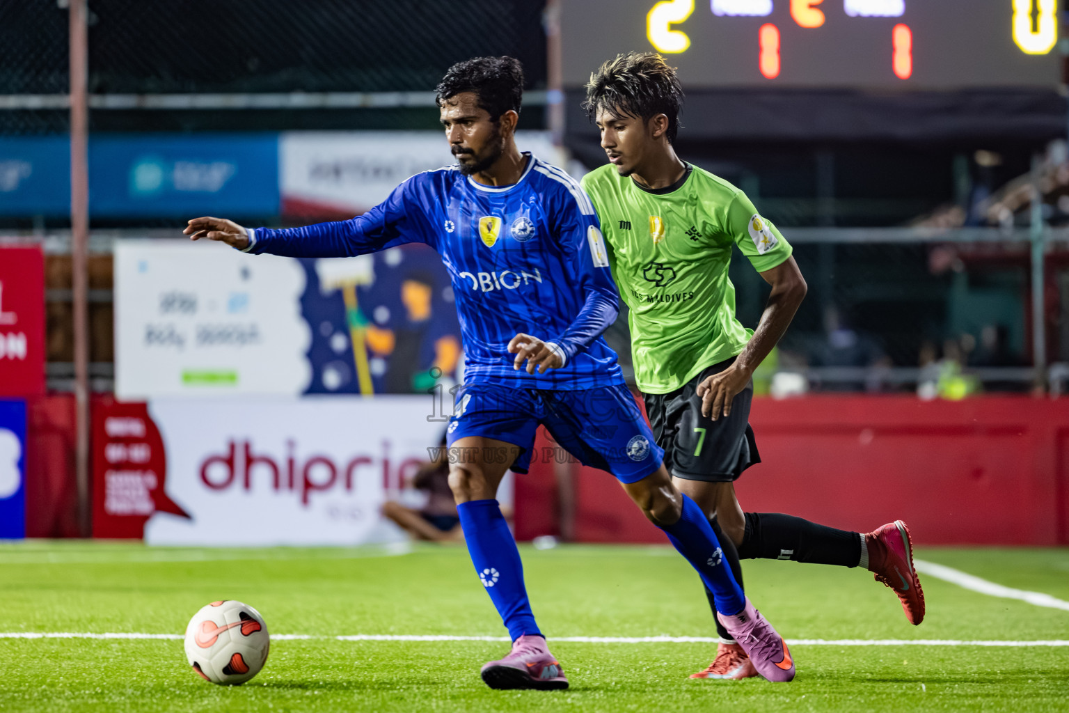 Mylo City SC vs Team Kaashidhoo in Day 1 of Kings Cup of Club Maldives Cup 2025 held in Rehendi Futsal Ground, Hulhumale', Maldives on Saturday, 30th August 2025. Photos: Areef / images.mv