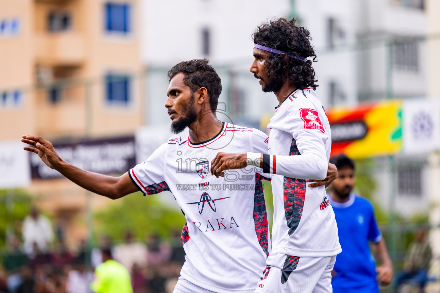 R Meedhoo VS R Inguraidhoo in Day 6 of Golden Futsal Challenge 2025 on Friday, 6th January 2025, in Hulhumale', Maldives Photos: Nausham Waheed / images.mv