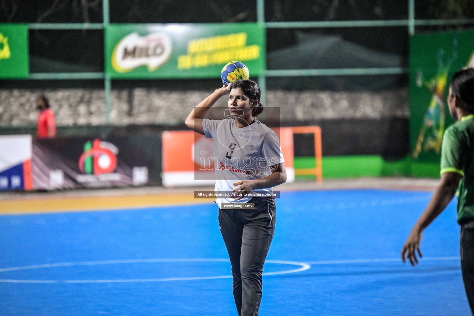 Day 5 of Milo 6th Inter Office Handball Tournament 2022 - Photos by Nausham Waheed